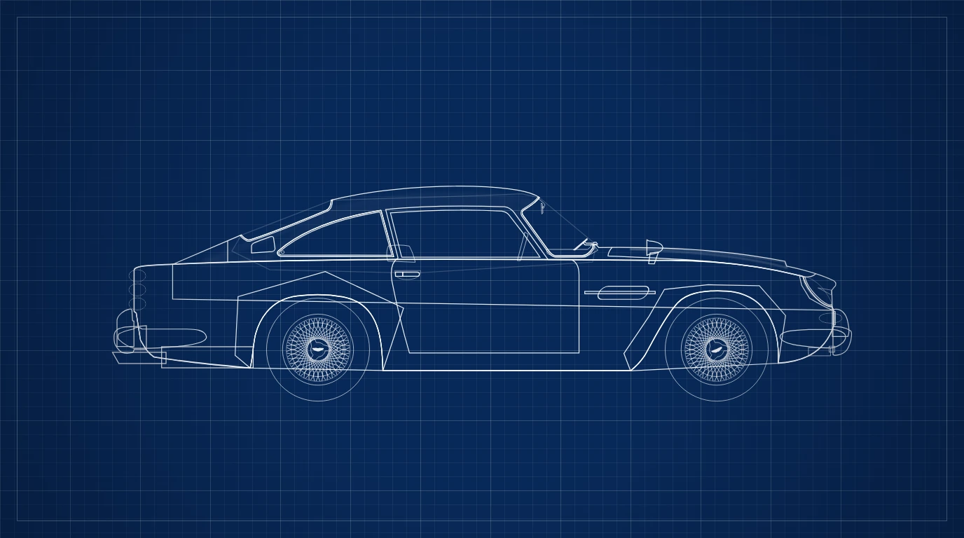Blueprint de ingeniería para Aston Martin