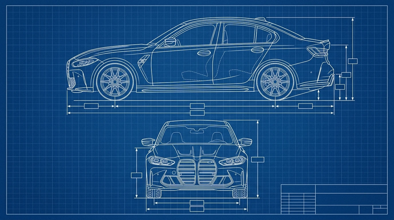 Blueprint de ingeniería para BMW